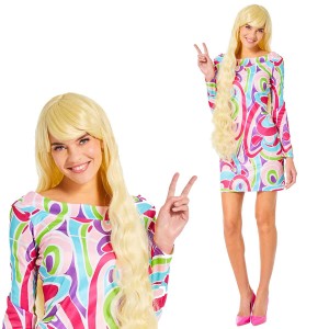 バービー コスプレ 衣装 barbie 大人 ハロウィン ワンピース コスチューム 映画 Barbie