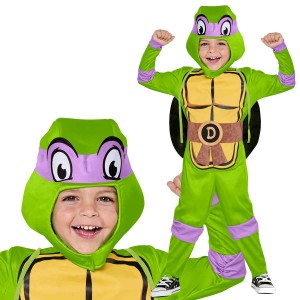 ミュータントタートルズ コスプレ ドナテロ 衣装 キッズ 子供 コスチューム ハロウィン 専門 Teenage Mutant Ninja Turtles