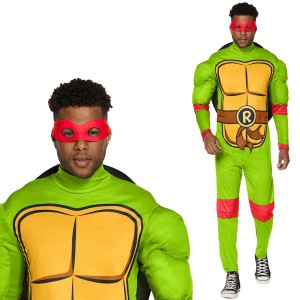 ミュータントタートルズ コスプレ ラファエロ 大人用 衣装 アニメ 専門 コスチューム パニック Teenage Mutant Ninja Turtles