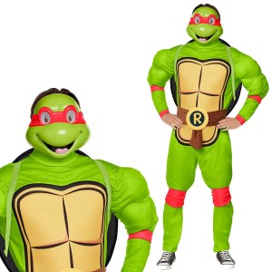 ミュータントタートルズ コスプレ ラファエロ 大人用 衣装 アニメ 専門 コスチューム パニック Teenage Mutant Ninja Turtles