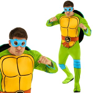 ミュータントタートルズ コスプレ レオナルド 大人用 衣装 アニメ 専門 コスチューム パニック Teenage Mutant Ninja Turtles