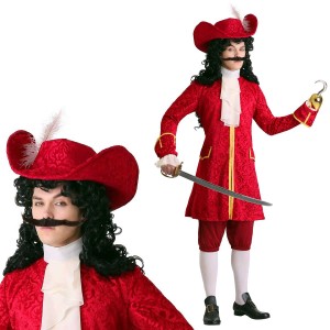 ピーターパン フック船長 衣装 大人 海賊 コスプレ ハロウィン Captain Hook 大きいサイズあり Peter Pan