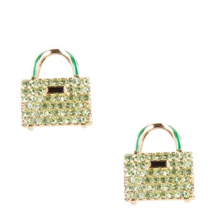 ケイトスペード ピアス ブランド バッグ スタッズ おもしろ 小さめ ジルコニア kate spade