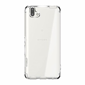 arrows U/arrows J ケース メッキ TPU （シルバー） クリア arrows J スマホケース ソフト arrows U 801FJ スマホケース arrows J 901FJ 