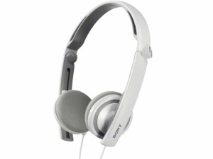 SONY オープン型ヘッドホン 折りたたみ式 ホワイト MDR-S40/W