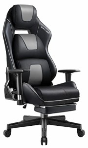GTRACING ゲーミングチェア 椅子 4D背もたれ 気孔付きチェア 4D背もたれ 固定式クッション オフィスチェア ゲームチェア デスクチェア 伸