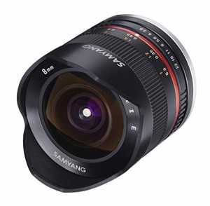 SAMYANG 単焦点魚眼レンズ 8mm F2.8 II ブラック フジフイルム X用 APS-C用