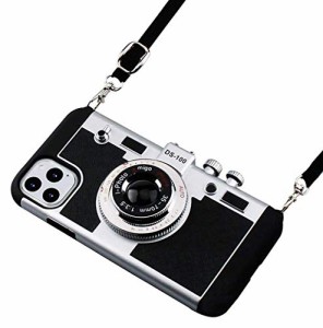 UnnFiko iPhone 11 Pro ケース カメラデザイン おしゃれ レトロ 3D ハードケース おもしろい 携帯保護カバー 5.8インチ アイフォン 11 Pr
