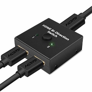 4K安定版HDMI 切替器 4K 60HZ hdmi Ver2.0 セレクター 1入力2出力/2入力1出力 双方向 HDCP 2.2 手動 切り替え PS4 Pro DVDプレーヤー HDT