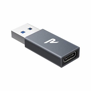 Rampow USB Type C (メス) to USB 3.0 (オス) 変換アダプタ Quick Charger 3.0対応 USB 3.0 高速データ転送 MacBook Pro/Air/iPad Pro 20