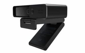 シスコシステムズ (Cisco) Desk Camera 4K ウェブカメラ 60fps 10倍デジタルズーム オートフォーカス 自動光補正 広角81° 顔認証 ノイズ