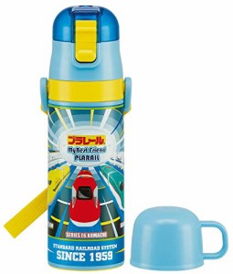 スケーター 子供用 2WAY ステンレス 水筒 コップ付き プラレール 19 430ml SKDC4