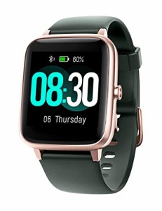 スマートウォッチ 活動量計 歩数計 腕時計 GRV Smart Watch Activity Tracker ストップウォッチ 長持ちバッテリー Line 着信通知 画面の