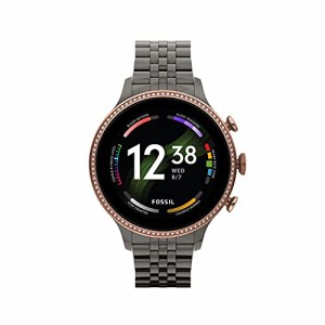 [FOSSIL(フォッシル)] 腕時計 ジェネレーション6 タッチスクリーンスマートウォッチ FTW6078 レディース スモーク