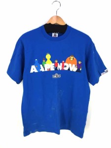 アベイシングエイプ A BATHING APE クルーネックTシャツ サイズJPN：S メンズ 【中古】【ブランド古着バズストア】