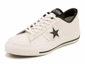 converse コンバース ONE STAR J メンズスニーカー(ワンスターJ) 32346510 ホワイト/ブラック