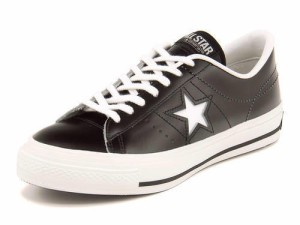 converse コンバース ONE STAR J メンズスニーカー(ワンスターJ) 32346511 ブラック/ホワイト