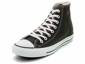 converse コンバース LEA ALL STAR HI メンズスニーカー(レザーオールスターHI) 1B908 ブラック【メンズ】