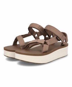 Teva テバ W FLATFORM UNIVERSAL レディースサンダル(ウィメンズフラットフォームユニバーサル) 1008844 BNBH ブラウン/バーチ