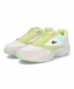 LACOSTE ラコステ STORM 96 LO 0721 3 メンズスニーカー(ストーム96ロウ07213) SM00341 2H8 ホワイト/ライトイエロー