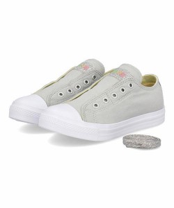 converse コンバース CHILD ALL STAR LIGHT GLITTERPOINT SLIP OX キッズスニーカー【超軽量/2WAY】(チャイルドオールスターライトグリッ