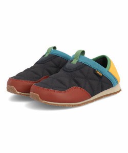 Teva テバ K RE EMBER MOC キッズスリッポンスニーカー【2WAY/撥水】(Kリエンバーモック) 1123450C BBNM ブルー/ブラウンマルチ