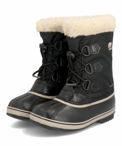 SOREL ソレル YOOT PAC NYLON WP キッズスノーブーツ【防水/保温】(ユートパックナイロンウォータープルーフ) NY1962 010 ブラック