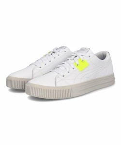 PUMA プーマ EVER メンズスニーカー(エヴァー) 383029 04 【EC】 ホワイト/イエローアラート/ニンバスクラウド【メンズ】