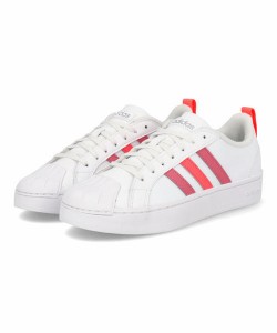 adidas アディダス STREETCHECK K キッズスニーカー(ストリートチェックK) GZ3620 フットウェアホワイト/アシッドレッド/ローズトーン