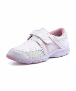 mizuno ミズノ AIRFORT メディカルシューズ レディース【通気性/軽量/幅広3E】ナース 医療 介護(エアフォート) F1GB1800 64 ホワイト/ピ