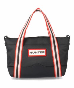 HUNTER ハンター NYLON TOPCLIP TOTE MINI【2WAY】ミニトートバッグ ショルダーバッグ(ナイロントップクリップトートミニ) UBS1203KBM BR