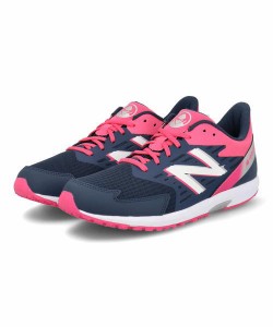 new balance ニューバランス NB HANZO J V5 LACE (YPHANZ) キッズスニーカー【軽量】(NBハンゾーJ5レース) 510590 N5 ネイビー/ピンク