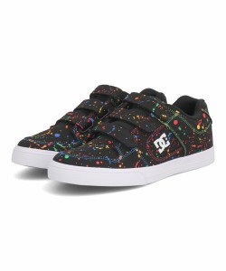 DC SHOES ディーシーシューズ KS PURE V キッズスニーカー(キッズピュアV) DK224011 BS5 ブラック/スプラッター