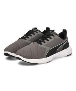 PUMA プーマ SOFTRIDE FEEL WIDE 【幅広4E/軽量】メンズスニーカー(ソフトライドフィールワイド) 376746 03 キャッスルロック/プーマブラ