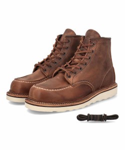 RED WING レッドウィング CLASSIC WORK 6INCH MOC【USA製】メンズワークブーツ(クラシックワーク6インチモック) 1907 カッパー