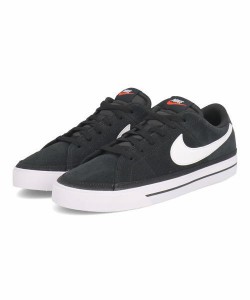 NIKE ナイキ COURT LEGACY SUEDE メンズスニーカー(コートレガシースエード) DH0956 001 ブラック/ホワイト/ガムライトブラウン