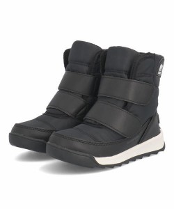 SOREL ソレル CHILDRENS WHITNEY 2 STRAP WP【防水/保温】キッズウィンターブーツ(チルドレンウィットニー2ストラップWP) NC3919 010 ブ