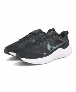 NIKE ナイキ DOWNSHIFTER 12【軽量】メンズスニーカー(ダウンシフター12) DD9293 010 ブラック/ライトシルバー/フェイデッドスプルース/