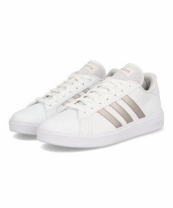 adidas アディダス GRANDCOURT BASE 2.0 W レディーススニーカー(グランドコートベース2.0W) GW9263 フットウェアホワイト/プラチナメタ