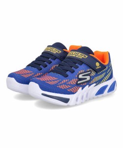 SKECHERS スケッチャーズ S LIGHTS-FLEX-GLOW ELITE-VORLO 【光る靴/オンオフボタン付き】キッズスニーカー(Sライツフレックスグローエリ