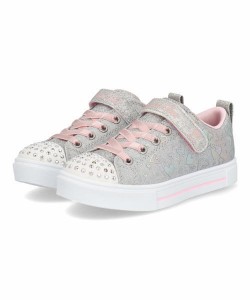 SKECHERS スケッチャーズ S LIGHTS-TWINKLE SPARKS-HEATHER CHARM【光る靴/オンオフボタン付き】キッズスニーカー(Sライツトゥインクルス