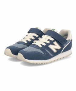 new balance ニューバランス YV373 キッズスニーカー キッズシューズ スリムフィット ストラップ 624373 TC2 ネイビー