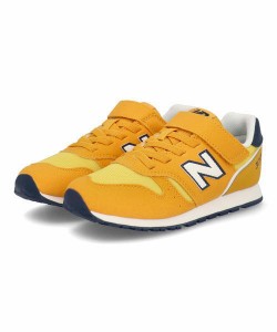 new balance ニューバランス YV373 キッズスニーカー 細幅 ストラップ 子供靴 キッズシューズ 619373 XW2 イエロー