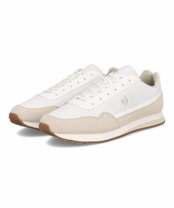 le coq sportif ルコックスポルティフ LCS CHATELET 2【軽量】メンズスニーカー(LCSシャトレ2) QL1VJC16WM ホワイト/ミルクベージュ