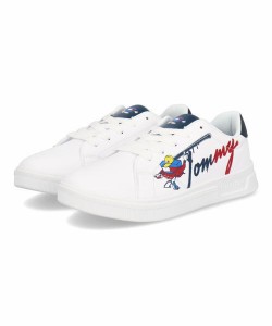 TOMMY HILFIGER トミーヒルフィガー CAYMAN GRAPHIC コートスニーカー(ケイマングラフィック) TH100926C 【EC】 ホワイト