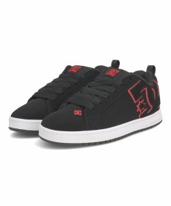 DC SHOES ディーシーシューズ COURT GRAFFIK M メンズスニーカー(コートグラフィックM) DM231029 XKRW ブラック/レッド/ホワイト