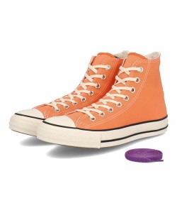 converseコンバースALLSTARBURNTCOLORSHIレディーススニーカーハイカット(オールスターバーントカラーズHI)1SD431サンセットオレンジ【レ