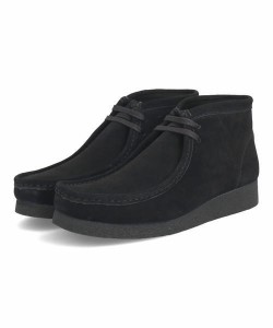 Clarks クラークス WALLABEEEVO BT メンズシューズ(ワラビーエヴォブーツ) 26172823 ブラックスエード