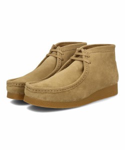 Clarks クラークス WALLABEEEVO BT メンズシューズ(ワラビーエヴォブーツ) 26172824 ダークサンドスエード