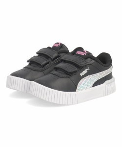 PUMA プーマ CARINA 2.0 MERMAID V INFANT ベビーシューズ(キャリーナ2.0マーメイドVインファント) 389745 02 ブラック/ライラックシフォ